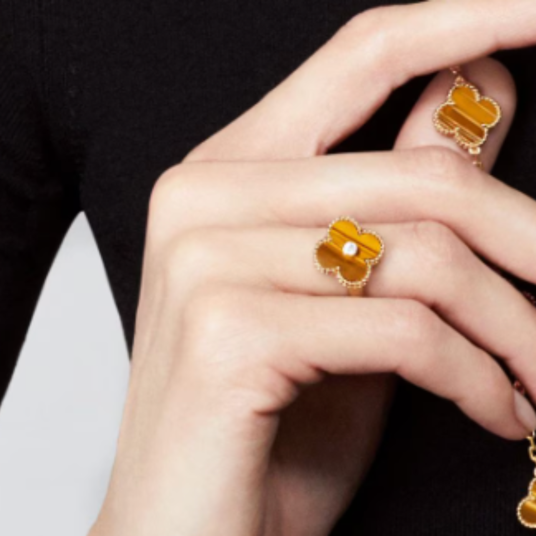 Amber | Ring – Orange/Gold