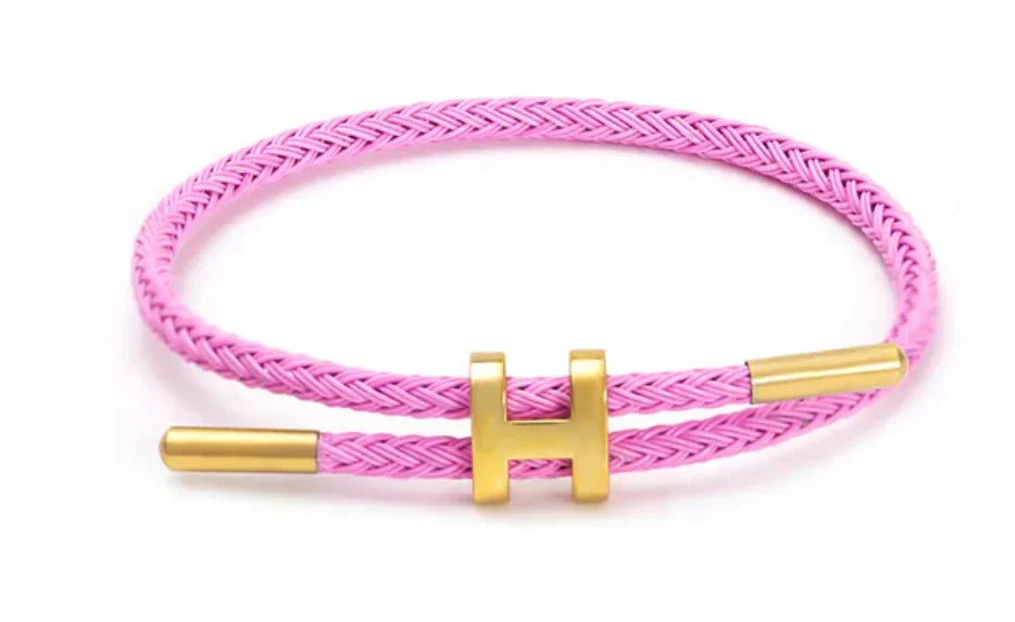 H | Braided Bracelet