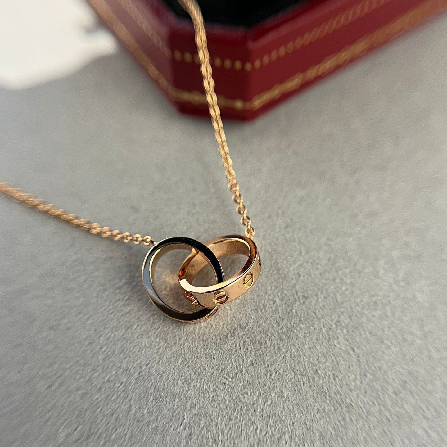 Love Hank | Necklace – Rose Gold