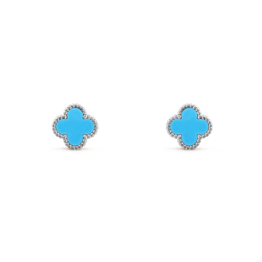 Coki | Earrings – Blue/Silver
