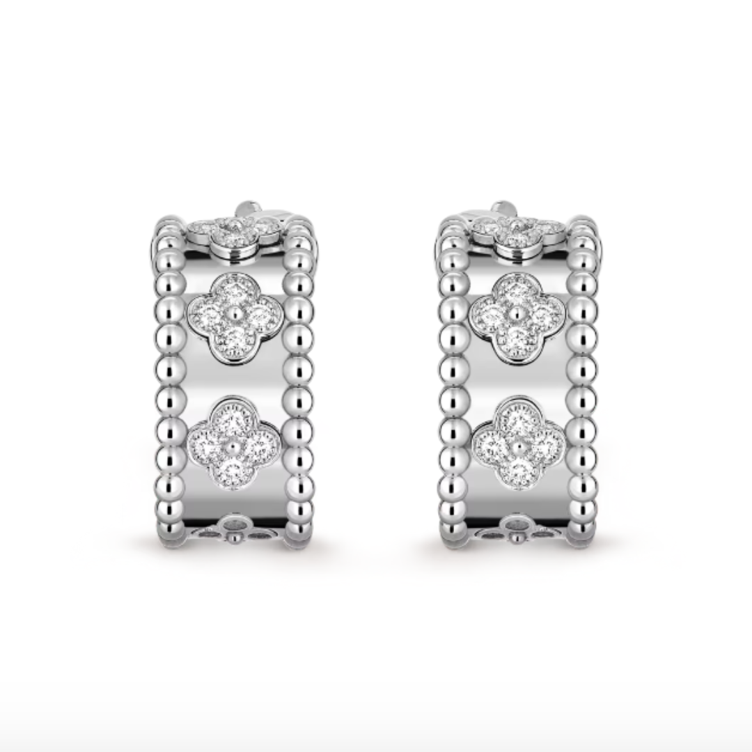 Abby | Earrings – Diamond/Silver