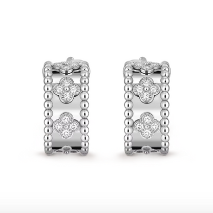 Abby | Earrings – Diamond/Silver