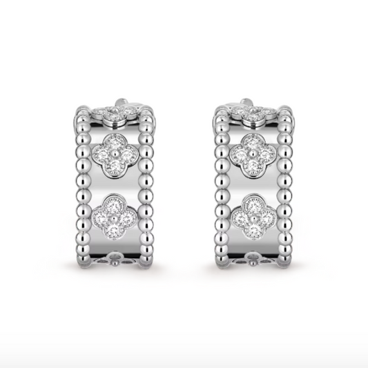 Abby | Earrings – Diamond/Silver