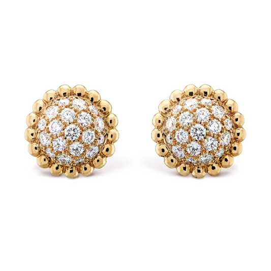 Sassy | Earrings – Diamond/Gold