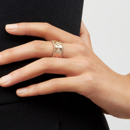 Abby | Ring - Diamond/Rose