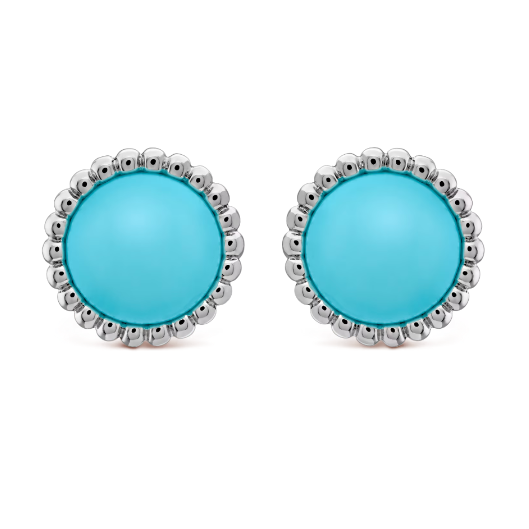 Sassy | Earrings – Blue/Silver