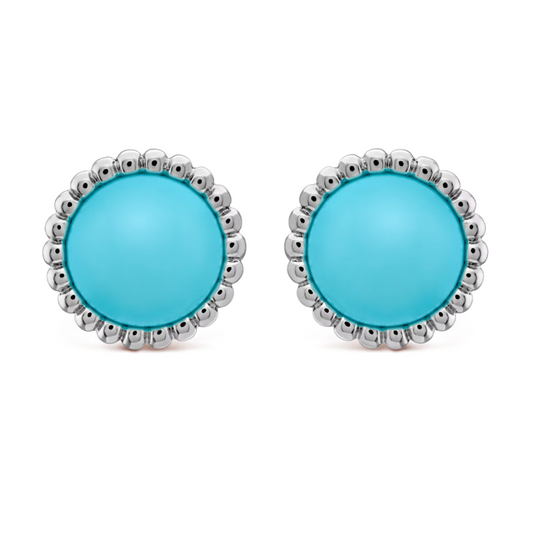 Sassy | Earrings – Blue/Silver