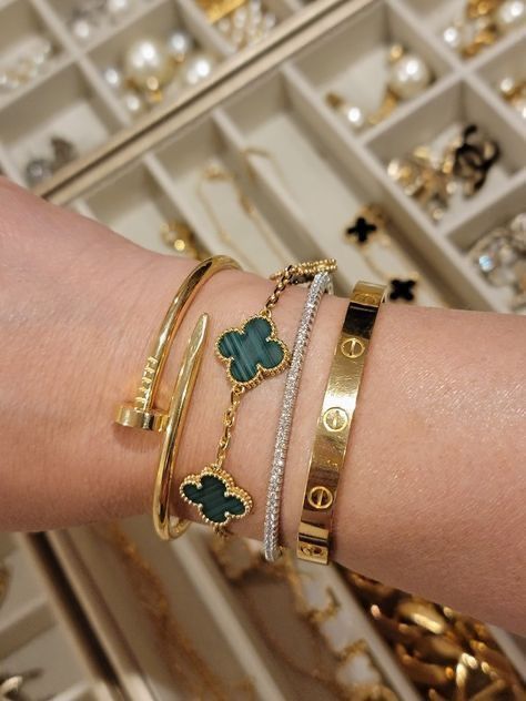 Four-Leaf Clover | Bracelet – Green
