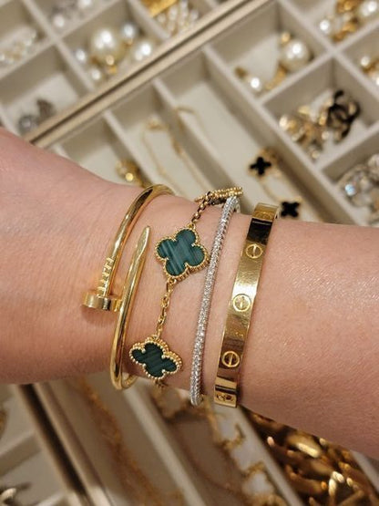 Four-Leaf Clover | Bracelet – Green