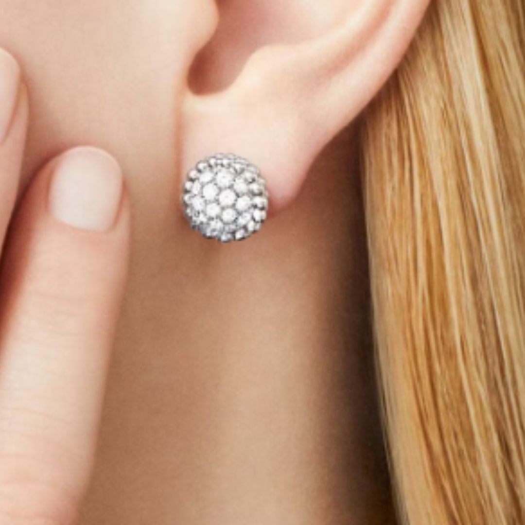 Sassy | Earrings – Diamond/Silver