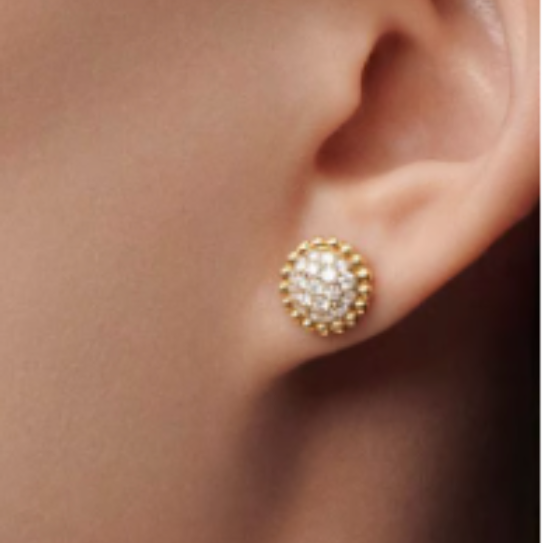 Sassy | Earrings – Diamond/Gold