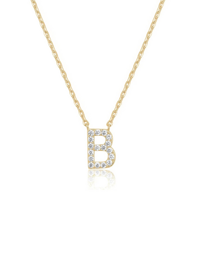 Initial | Necklace – Gold