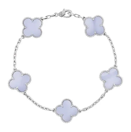 Four-Leaf Clover | Bracelet – Purple