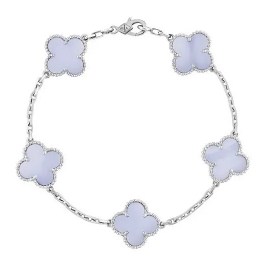 Four-Leaf Clover | Bracelet – Purple
