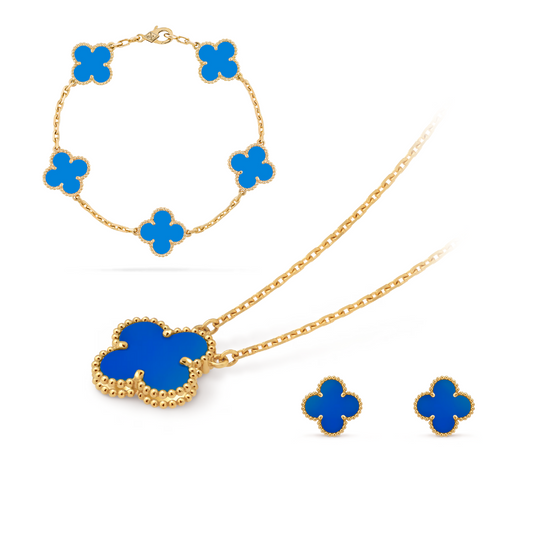 Four-Leaf Clover | Set – Blue
