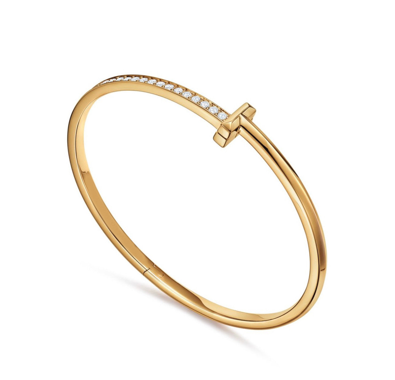 T | Bracelet – Gold
