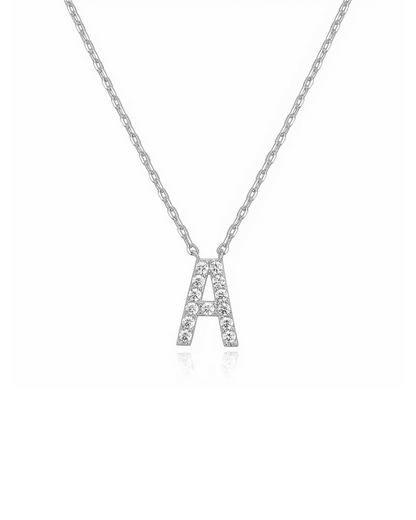 Initial | Necklace – Silver