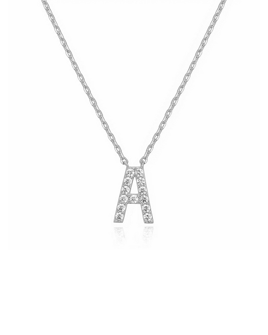 Initial | Necklace – Silver