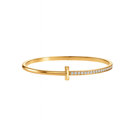 T | Bracelet – Gold