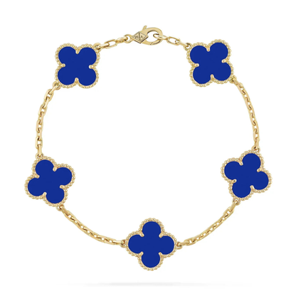 Four-Leaf Clover | Bracelet – Blue