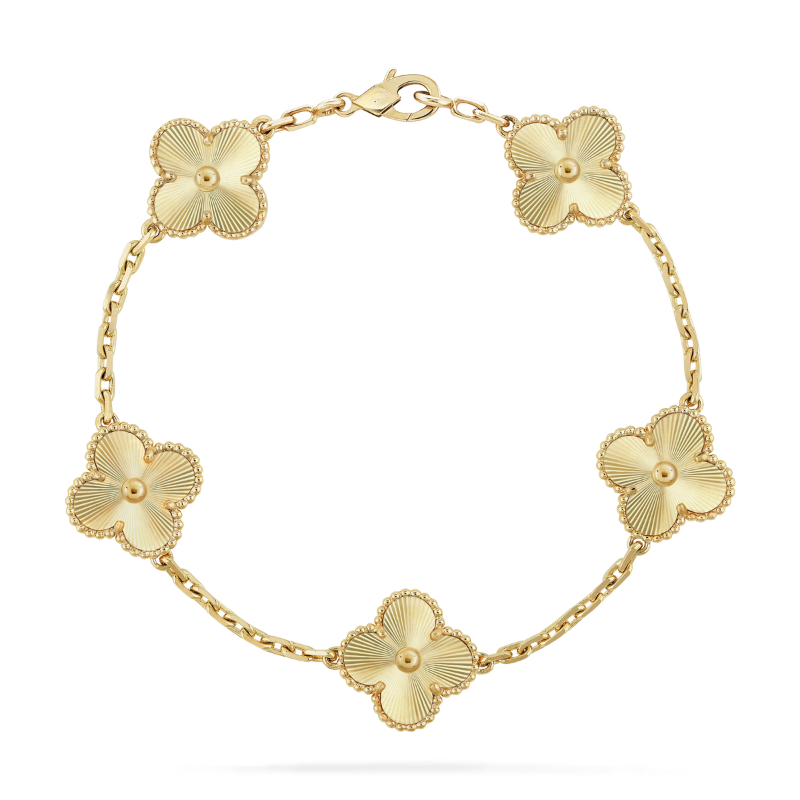 Four-Leaf Clover | Bracelet – Gold